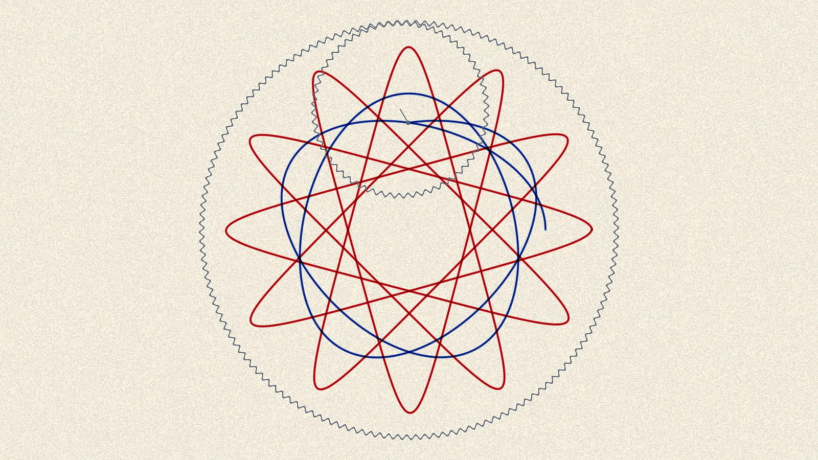 Cogwheel — A Spirograph as a machine, not a curve