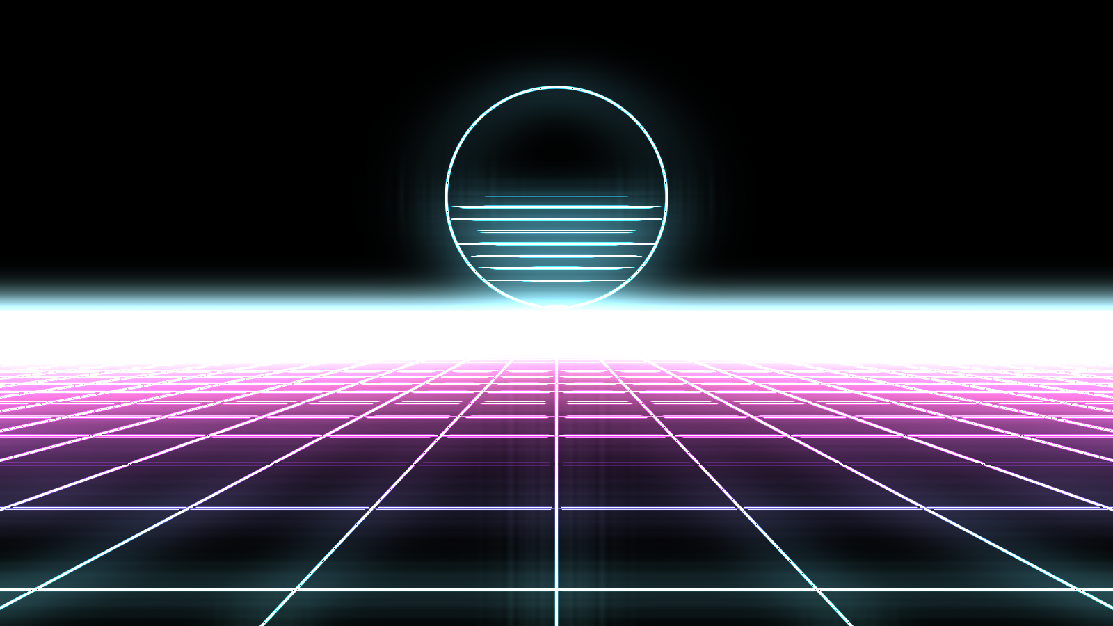 Outrun — Breakaway neon strokes for Resolume