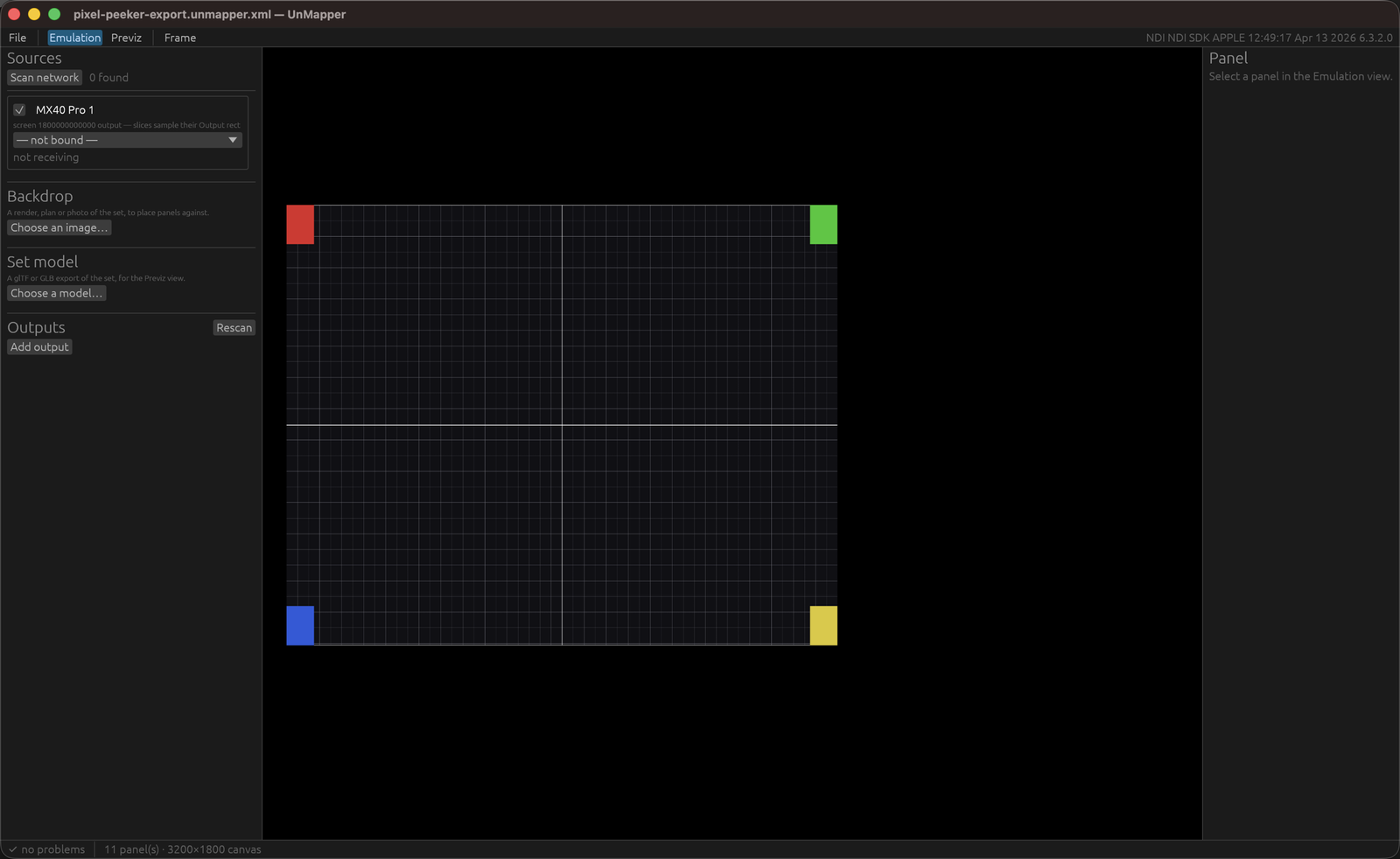 UnMapper — Rehearse an LED rig without the LED