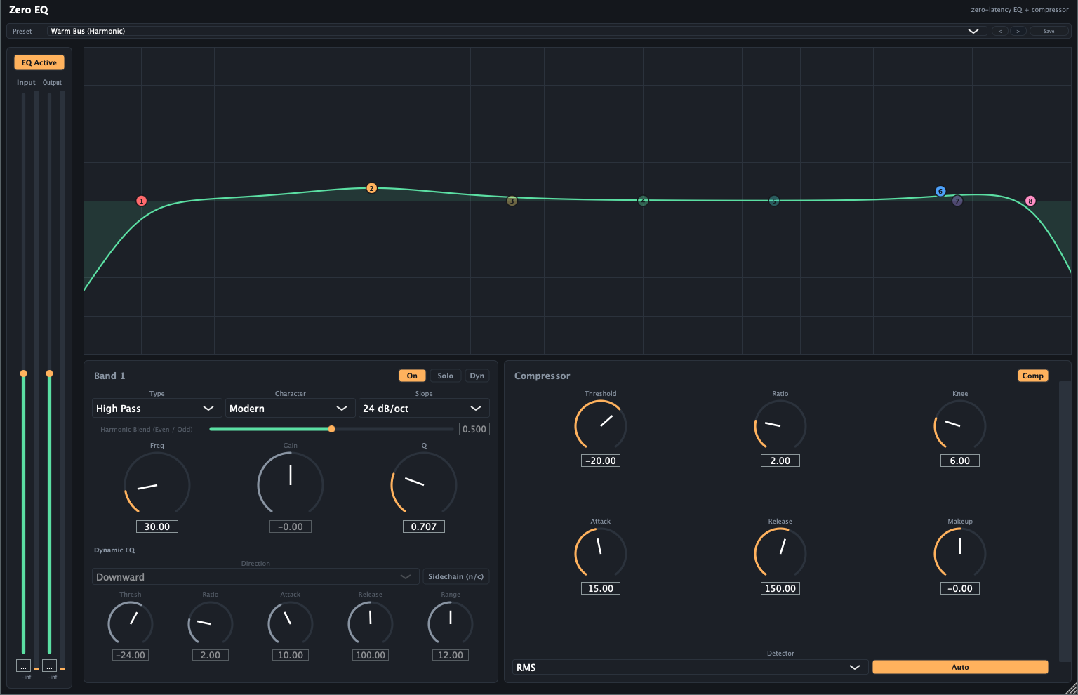 Zero EQ — Zero-latency EQ & dynamics