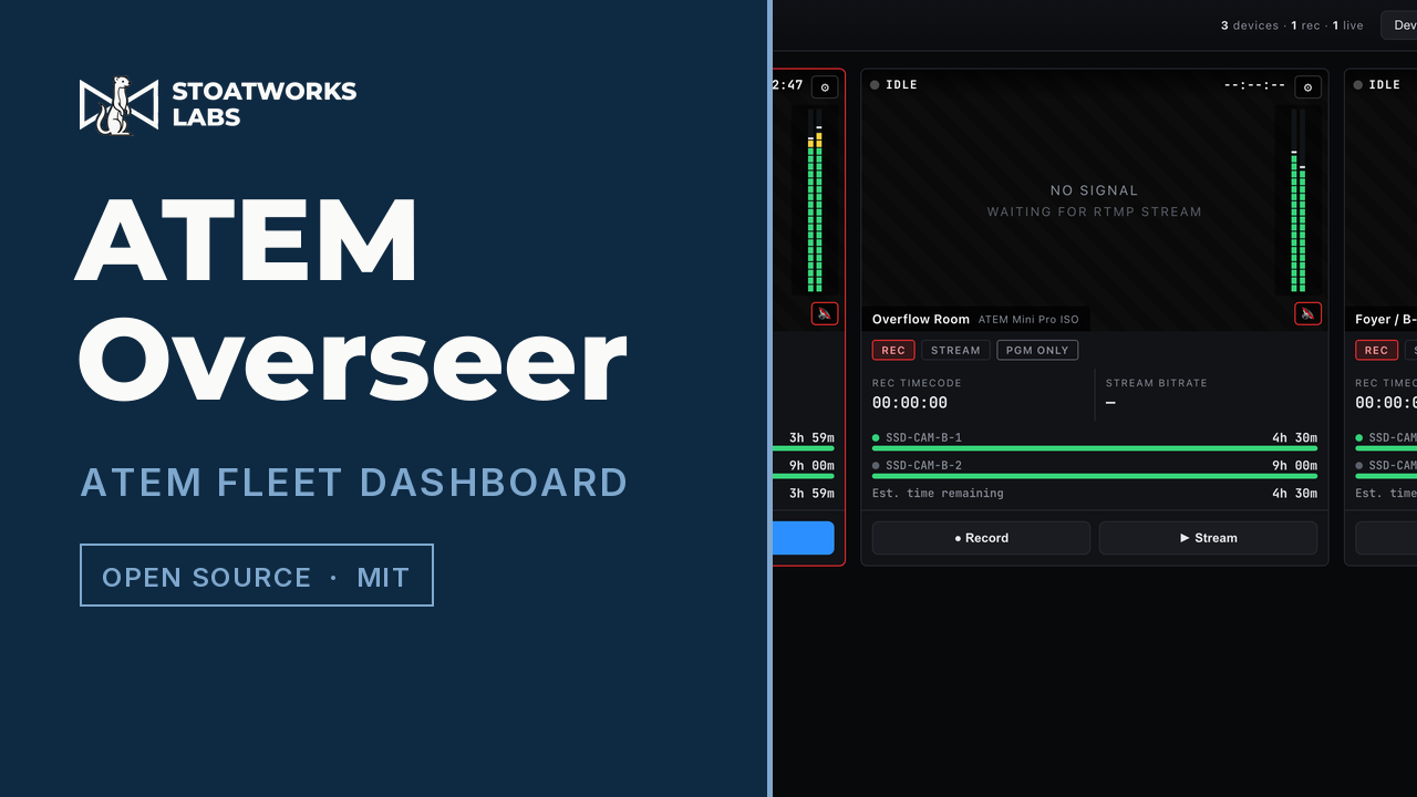 ATEM Overseer — ATEM fleet dashboard