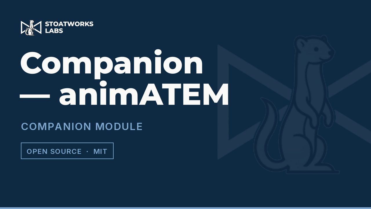 Companion — animATEM — Companion module