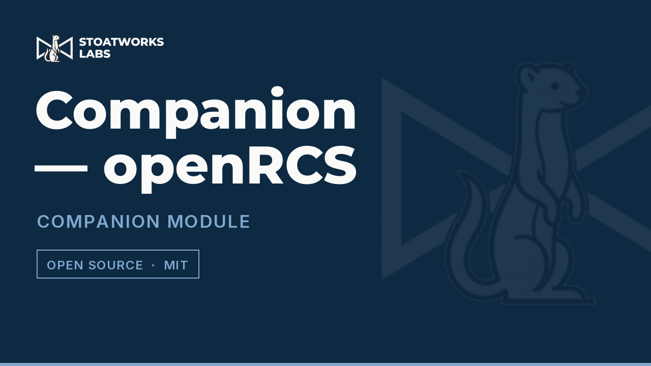 Companion — openRCS — Companion module