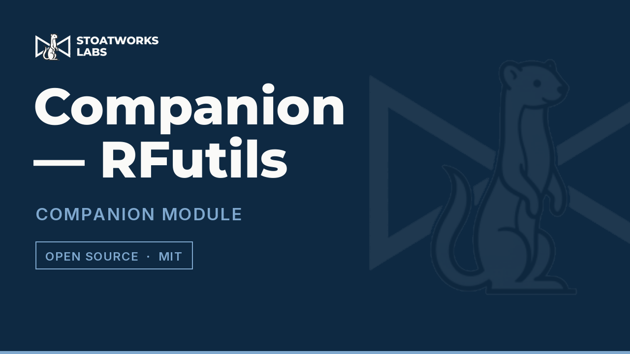 Companion — RFutils — Companion module