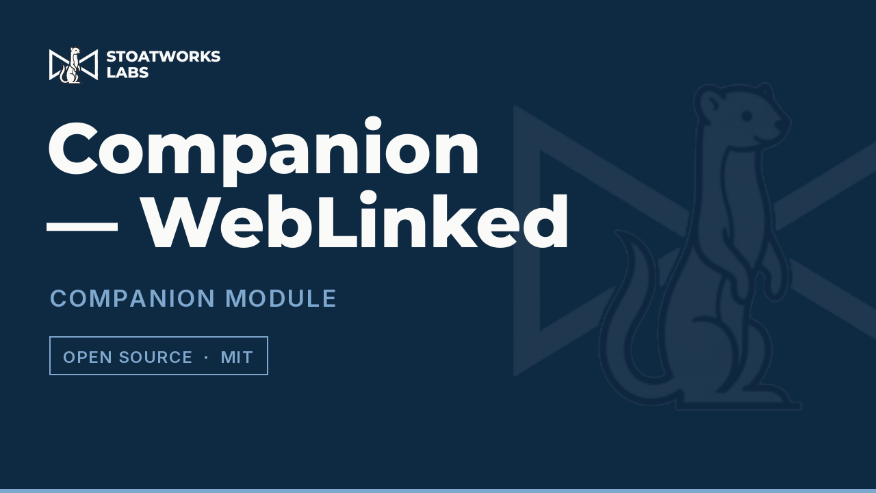 Companion — WebLinked — Companion module