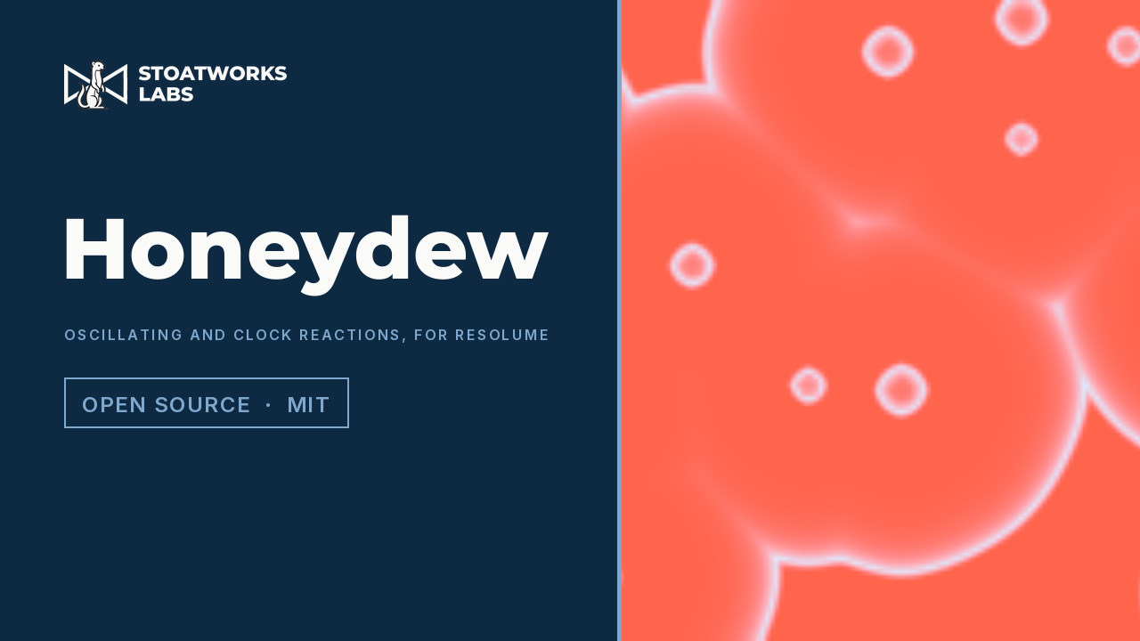 Honeydew — Oscillating and clock reactions, for Resolume