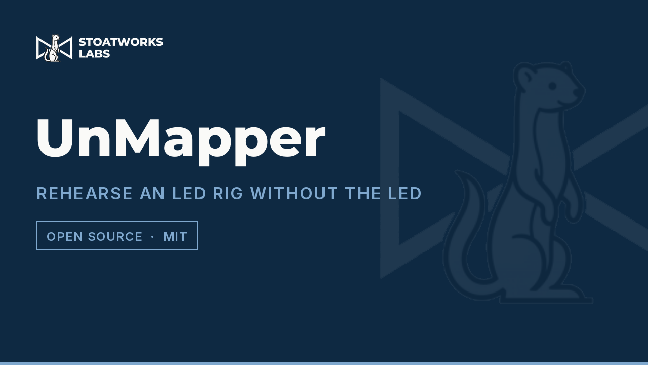 UnMapper — Rehearse an LED rig without the LED