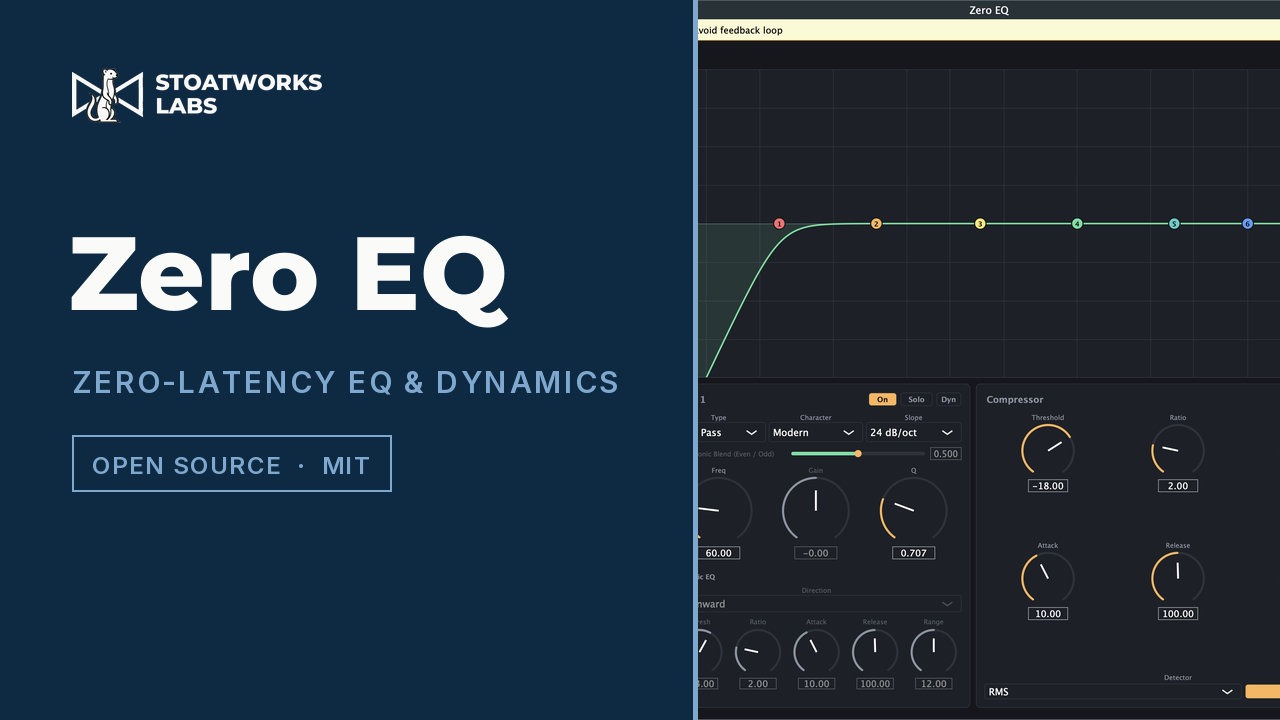 Zero EQ — Zero-latency EQ & dynamics